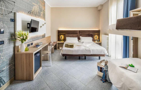 Chambre quadruple